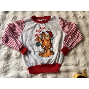 Garfield & Mistletoe by Bates-Jama Vintage Christmas Retro Size 10